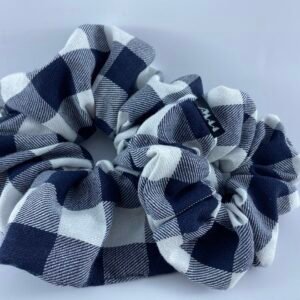 Alternative view of B&W Harmony Scrunchie Medium (ဖလံထည်)