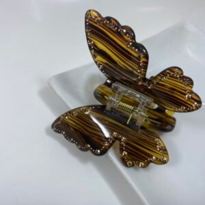 Crystal Butterfly Hair Claw